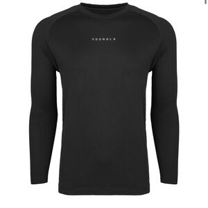 YoungLA 823 New Gen Compression Tee Black Long Sleeve
